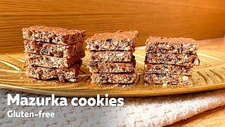 ‼️Gluten free mazurka cookies