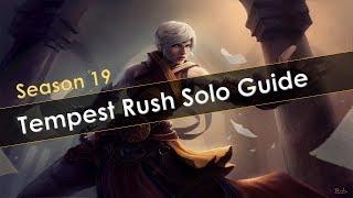 Diablo 3 Tempest Rush Solo Monk Push Build Guide