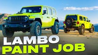 JEEP 392 CUSTOM LAMBO Paint Job!