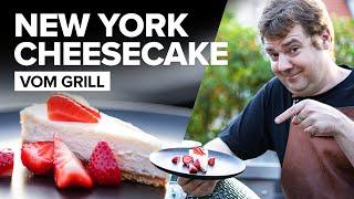 New York Cheesecake vom Grill: Eine cremige Geschmacksbombe!