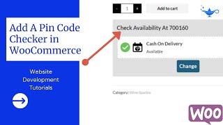 Add a Pin Code Check for WooCommerce Shipping | FREE Plugin