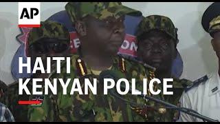 'No room for failure,' says commander of Kenyan police contingent in Haiti