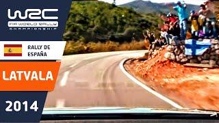 LATVALA onboard Rally de España 2014 VW Polo R WRC - STAGE WIN!