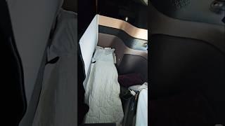 Fully Flat Bed Qatar QSuites ️  #TravelVlog #Travel #Qatar #QSuites