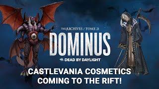 Castlevania Cosmetics for Tome 21 Dominus Dead By Daylight Archives!