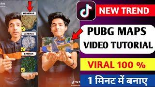 Tiktok New Trend | Pubg Maps Video Editing Tutorial | Tiktok Viral Pubg Vfx Editing Tutorial