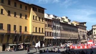 Florence, Italy - Square of the Holy Cross