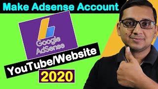 How To Make Google AdSense Account for YouTube & Website-2022 | How to Create AdSense Account?