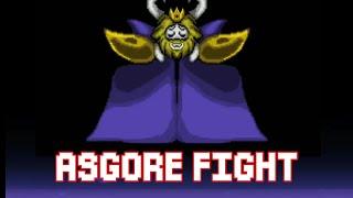 Undertale Asgore Boss Fight Gameplay