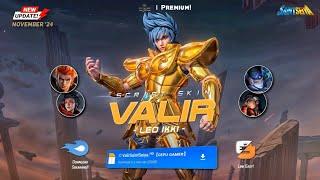 Script Skin Valir Saint Seiya No Password | Full Effect & Voice Update | New Patch