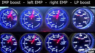 Triturbo 2.5tdi boost response/spooling on spring vs controlled