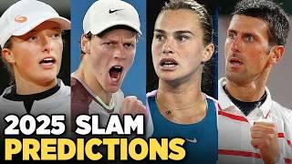 Grand Slam 2025 Predictions | Tennis Talk News