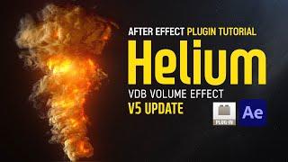 After Effects Plugin Tutorlal (Helium) VDB Volume Effect l Helium VDB 볼륨 이펙트