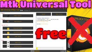 Mtk Universal Tool | Mtk new unlock tool free | mtk free tool 2024 | unlock tool