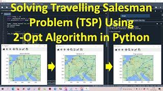 Solving Travelling Salesman (TSP) Using 2 Opt Algorithm in Python