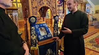 The Iveron Icon at The Holy Theotokos of Iveron Orthodox church in Kailua Hawaii