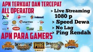 APN Luar Negri Tercepat Semua Operator | APN Game Online No Lag