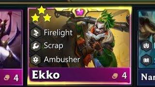 3 STAR EKKO | Trait: Reunion Augment | TFT SET 13 RANKED GAMEPLAY