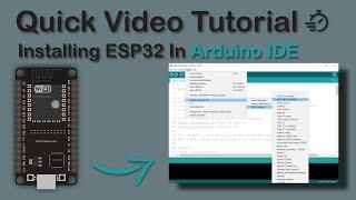 Installing ESP32 In Arduino IDE