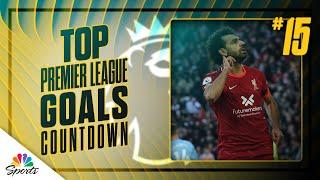 Top 20 Premier League goals ever: No. 15 Mohamed Salah, Liverpool | NBC Sports