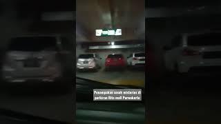 penampakan aneh diparkiran Rita mall Purwokerto