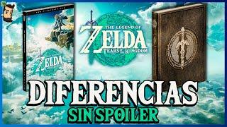 DIFERENCIAS entre la GUÍA NORMAL y COLECCIONISTA | Zelda Tears of the Kingdom | Comparativa