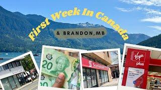 First Week In Canada (& Brandon, MB) | Things To Do | SIN | Bank Account | Phone | Health Card | CCB