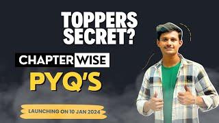 Previous Year Questions of MHT-CET | 2004-2023 Chapter-wise PYQ's | Toppers Secret | PCM #mhtcet2024