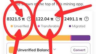 Pi Network: How To Mine More Of Transferable Coins Than Unverified || Change Phone number & Email