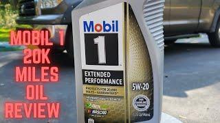 MOBIL 1 EXTENDED PERFORMANCE 20K MILES OIL REVIEW, Lab results are back, can this oil go 20k miles?