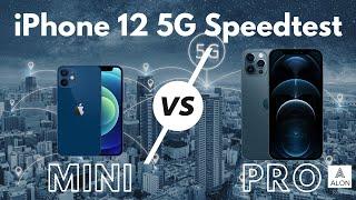 5G Speedtest mit dem iPhone 12 Pro vs 12 Mini (Telekom 5G)