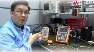 Troubleshooting electronics board with a series of Keysight’s handheld instruments