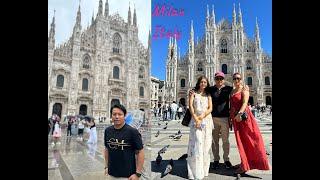 Business Trip to Milan-Italy from Zagreb-Croatia. Rainy Milan Part 1