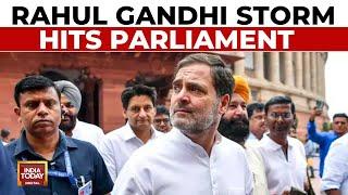 Fiery Debut By Rahul Gandhi As LoP Storms Parliament | Rahul Gandhi's Storm Hits Parliament