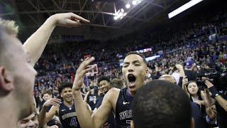 Men's Basketball: Dominic Green hits game-winning buzzer beater in Huskies' upset