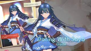 First Date With Saya // Get +60 Intimacy // Illusion Connect Date Guide