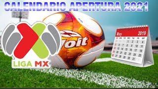 Calendario Apertura 2021 Liga MX
