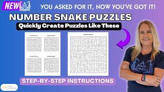 New Feature Alert: Introducing the Number Snake Tool at A Book Creator!