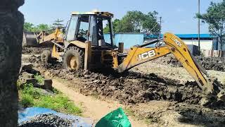 jcb stuck in mud || jcb video || @eagleview360