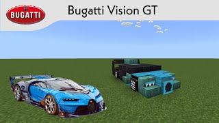 How to build a Bugatti Vision GT in Minecraft. 