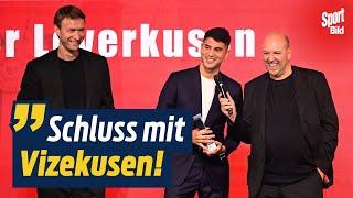 Bayer Leverkusen ist die „Mannschaft des Jahres“ | SPORT BILD-Award