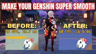 How to fix stuttering in Genshin Impact