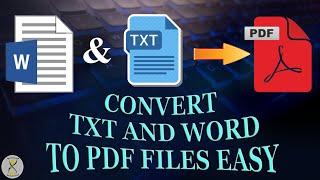 How to convert Word to pdf | How to convert txt to pdf  | explain in tamil | Time to Tips |