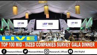 TOP 100 MID - SIZED COMPANIES SURVEY GALA DINNER AT SERENA HOTEL