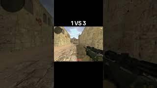 C4 Drop on Long, 1v3 Clutch in 5x5 Automix | CS 1.6 | v3NEMOUS #v3nemous #counterstrike #shorts