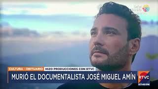 Aparece sin vida el documentalista José Miguel Amín | RTVC Noticias