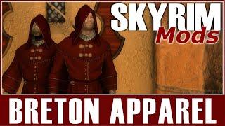 Skyrim SE Mods - Breton Apparel - Imperial Renaissance