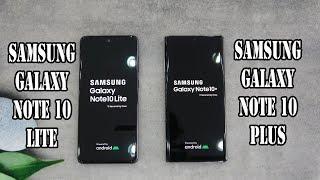 Samsung Galaxy Note 10 Lite vs Samsung Galaxy Note 10 Plus | SpeedTest and Camera comparison