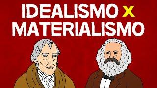 Idealismo x Materialismo Histórico-Dialético | Marx e Hegel