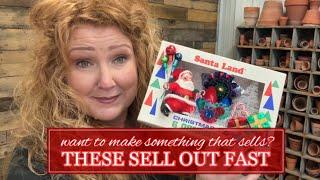 SO GLAD THESE WEREN'T THROWN AWAY! THESE SELL OUT FAST VINTAGE CHRISTMAS DECOR DIY